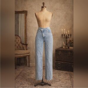 Abercrombie & Fitch Curve Love 90s Straight Jeans | Ultra High Rise | Size 30